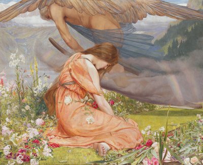 O Jardim de Adonis-Amoretta e o Tempo, 1887 de John Dickson Batten